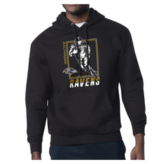 Baltimore Ravens Starter Player Grid Pullover Hoodie - Black - NFL