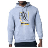 Pittsburgh Steelers Starter Player Grid Pullover Hoodie - Heather Gray - NFL