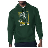 Green Bay Packers Starter Player Grid Pullover Hoodie - Green - NFL