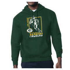 Green Bay Packers Starter Player Grid Pullover Hoodie - Green - NFL