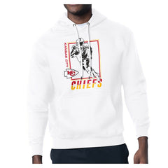Kansas City Chiefs Starter Player Grid Pullover Hoodie - White - NFL