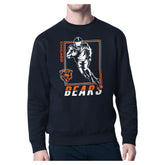 Chicago Bears Starter Player Grid Pullover Sweatshirt - Navy - NFL