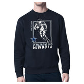 Dallas Cowboys Starter Player Grid Pullover Sweatshirt - Navy - NFL