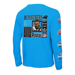 Julius Peppers Carolina Panthers Pro Bowl Long Sleeve T-Shirt – Blue - Mitchell & Ness