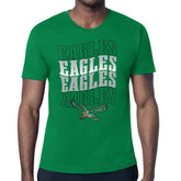 Philadelphia Eagles Starter Stacked Retro Logo T-Shirt - Kelly Green - NFL