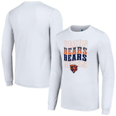 Chicago Bears Starter Team Name Graphic Long Sleeve T-Shirt - White - NFL