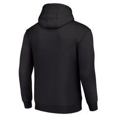 Las Vegas Raiders Starter Four Team Name Logo Fleece Pullover Hoodie - Black - NFL