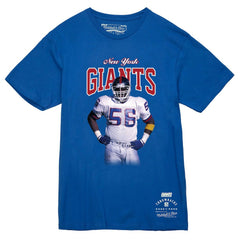 Lawrence Taylor New York Giants Sideline Retired Player T-Shirt - Royal - Mitchell & Ness