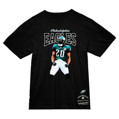 Brian Dawkins Philadelphia Eagles Sideline Retired Player T-Shirt - Black - Mitchell & Ness
