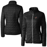 Arizona Cardinals Cutter & Buck Women's Rainier PrimaLoft Eco Insulated Full-Zip Puffer Jacket - Black - NFL