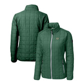 Green Bay Packers Cutter & Buck Women's Rainier PrimaLoft Eco Insulated Full-Zip Puffer Jacket - Green - NFL