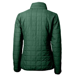 Green Bay Packers Cutter & Buck Women's Rainier PrimaLoft Eco Insulated Full-Zip Puffer Jacket - Green - NFL