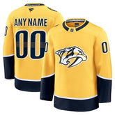 Nashville Predators Fanatics Home Premium Custom Jersey - Gold | Fanatics discount