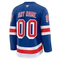 New York Rangers Fanatics Home Premium Custom Jersey - Royal | Fanatics discount