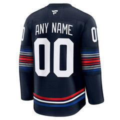 New York Rangers Fanatics Alternate Premium Custom Jersey - Navy | Fanatics online