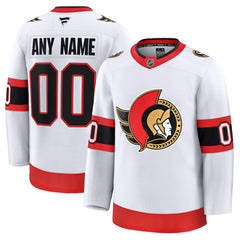 Ottawa Senators Fanatics Away Premium Custom Jersey - White | Fanatics Lifestyle