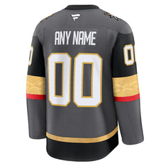 Vegas Golden Knights Fanatics Alternate Premium Custom Jersey - Gray | Fanatics Lifestyle