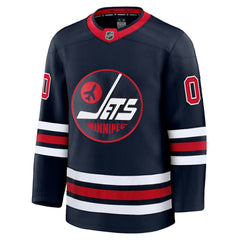Winnipeg Jets Fanatics Alternate Premium Custom Jersey - Navy | Fanatics on sale