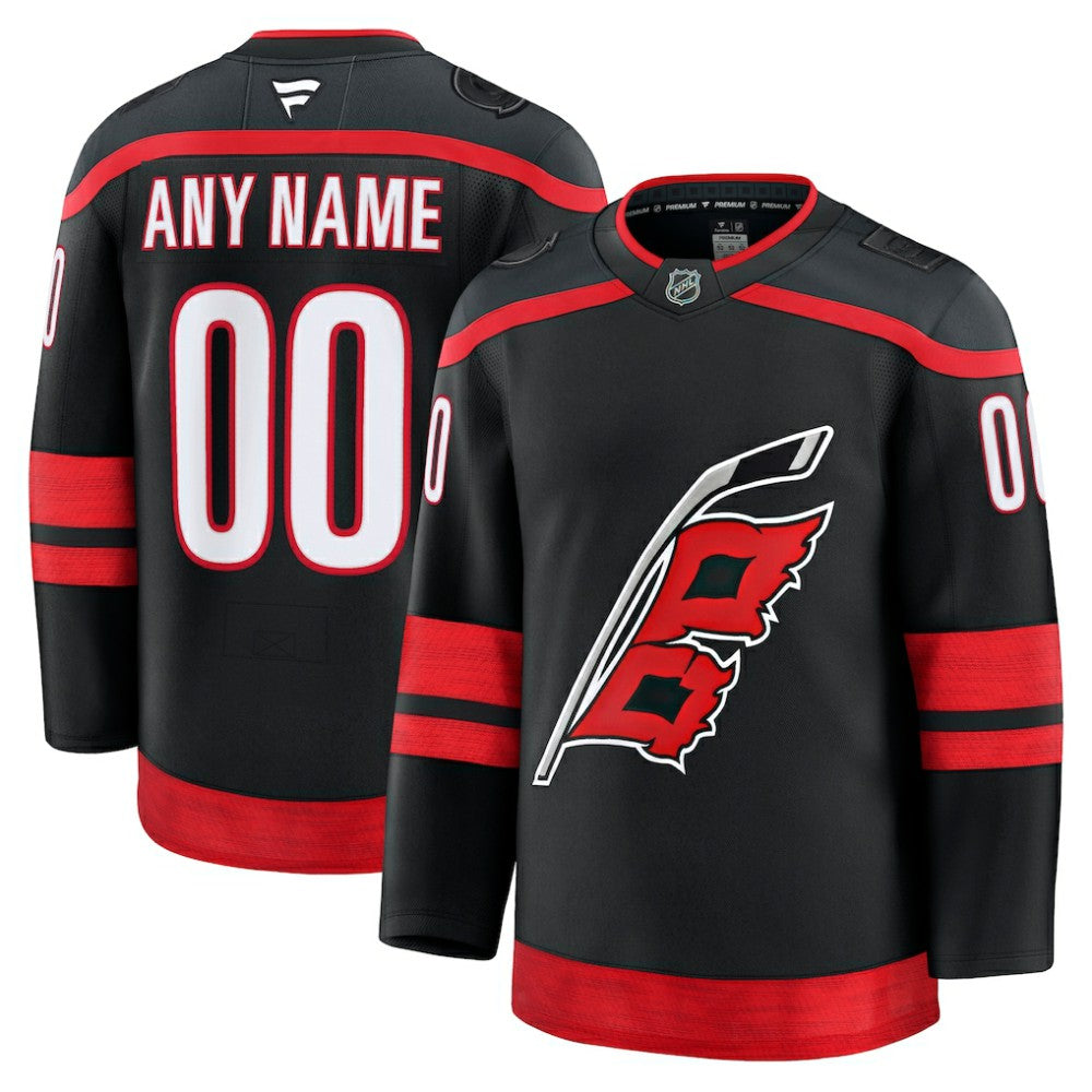 Carolina Hurricanes Fanatics Home Premium Custom Jersey - Black | Fanatics online