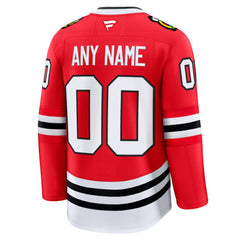 Chicago Blackhawks Fanatics Home Premium Custom Jersey - Red | Fanatics online
