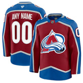 Colorado Avalanche Fanatics Home Premium Custom Jersey - Burgundy | Fanatics sale