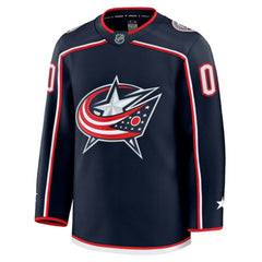 Columbus Blue Jackets Fanatics Home Premium Custom Jersey - Navy | Fanatics Clearance