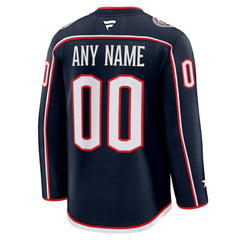 Columbus Blue Jackets Fanatics Home Premium Custom Jersey - Navy | Fanatics Clearance