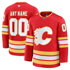Calgary Flames Fanatics Home Premium Custom Jersey - Red | Fanatics online