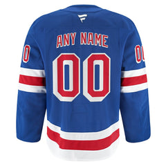 New York Rangers Fanatics Home Authentic Pro Custom Jersey - Royal | Fanatics discount