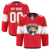Florida Panthers Fanatics Home Authentic Pro Custom Jersey - Red | Fanatics Clearance