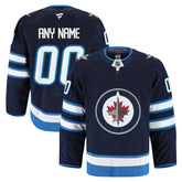 Winnipeg Jets Fanatics Home Authentic Pro Custom Jersey - Navy | Fanatics Clearance