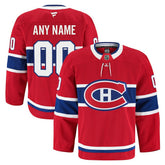 Montreal Canadiens Fanatics Home Authentic Pro Custom Jersey - Red | Fanatics Clearance