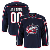 Columbus Blue Jackets Fanatics Home Authentic Pro Custom Jersey - Navy | Fanatics discount