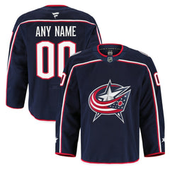 Columbus Blue Jackets Fanatics Home Authentic Pro Custom Jersey - Navy | Fanatics discount