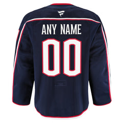 Columbus Blue Jackets Fanatics Home Authentic Pro Custom Jersey - Navy | Fanatics discount