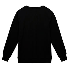 Seattle Seahawks Basic Fleece Pullover Sweatshirt - Black - Mitchell & Ness