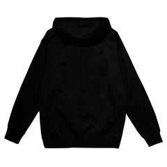 New York Jets Helmet Logo Vintage Pullover Hoodie - Black - Mitchell & Ness