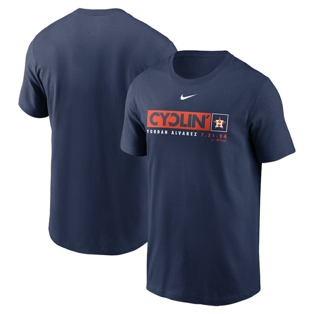 Yordan Alvarez Houston Astros Nike Hit For The Cycle T-Shirt for sale