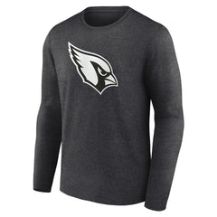 Arizona Cardinals Personalized Name & Number Monochrome Long Sleeve T-Shirt - Charcoal - NFL