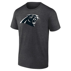 Carolina Panthers Personalized Name & Number Monochrome T-Shirt - Charcoal - NFL