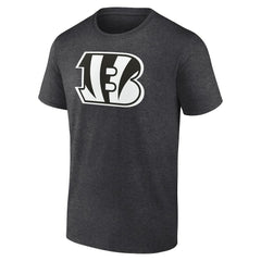 Cincinnati Bengals Personalized Name & Number Monochrome T-Shirt - Charcoal - NFL