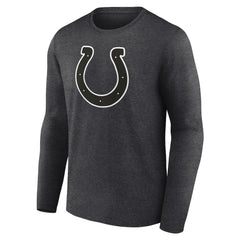 Indianapolis Colts Personalized Name & Number Monochrome Long Sleeve T-Shirt - Charcoal - NFL