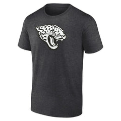 Jacksonville Jaguars Personalized Name & Number Monochrome T-Shirt - Charcoal - NFL