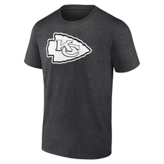 Kansas City Chiefs Personalized Name & Number Monochrome T-Shirt - Charcoal - NFL