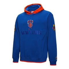 Mitchell & Ness New York Knicks Hardwood Classics Team OG 3.0 Pullover Hoodie Royal