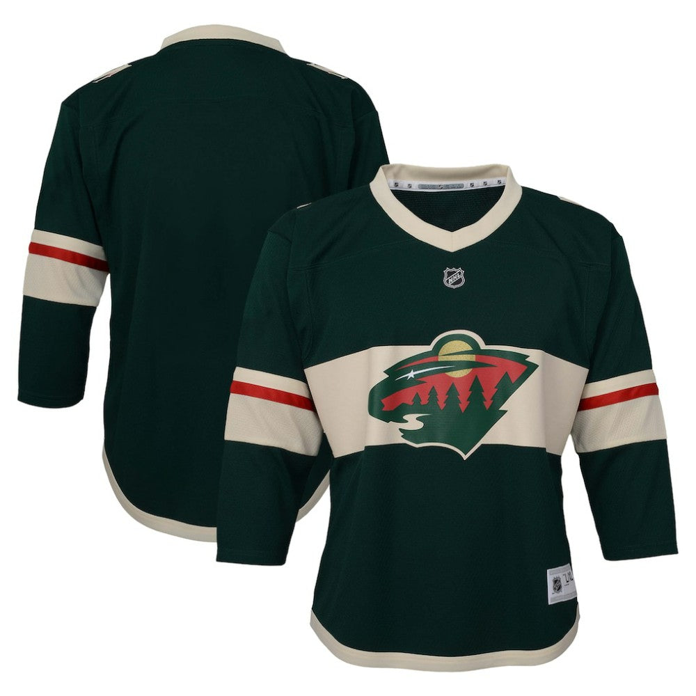 Minnesota Wild Youth Replica Jersey - Green | NHL Clearance