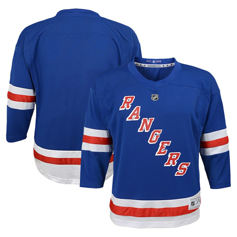 New York Rangers Youth Replica Jersey - Blue | NHL Lifestyle