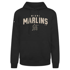 Miami Marlins Levelwear Podium Team Arch Pullover Hoodie for sale