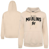 Miami Marlins Levelwear Podium Team Arch Pullover Hoodie Outlet