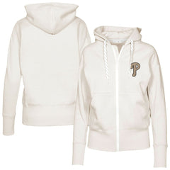 Philadelphia Phillies Levelwear Women's Gardinia Full-Zip Hoodie Outlet